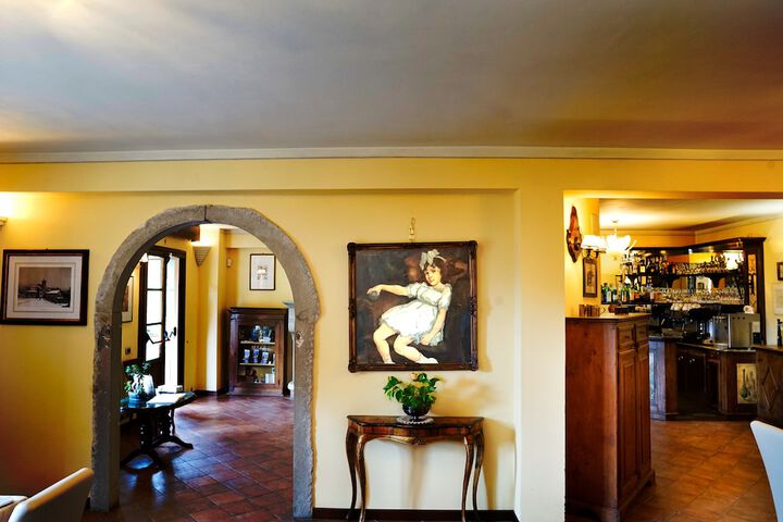 Interior entrance