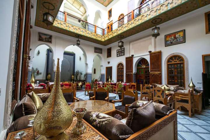 Room in B&B - Riad Authentic Palace & Spa -jawhara in Fes