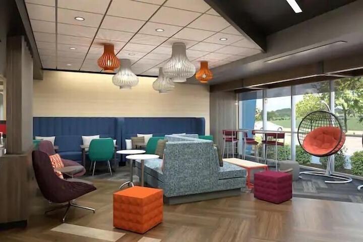 Lobby sitting area