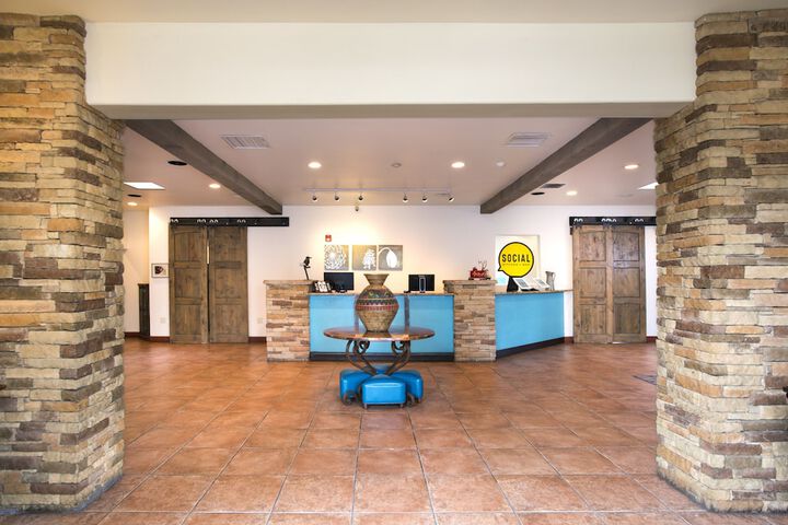 Interior entrance