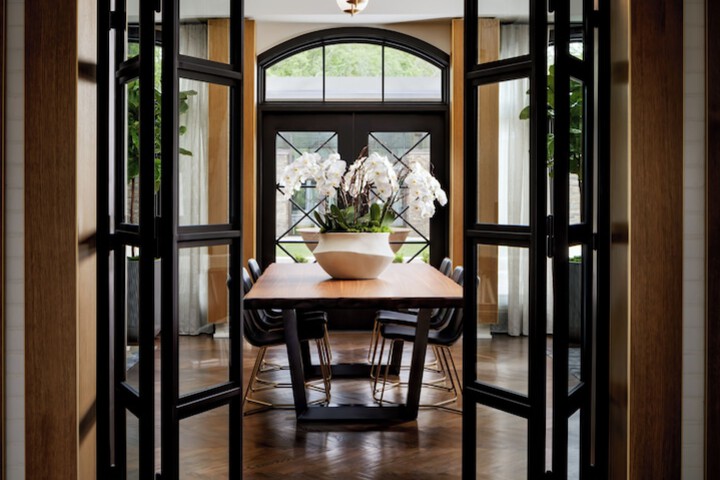 Interior entrance