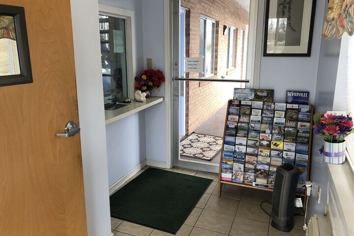 Interior entrance