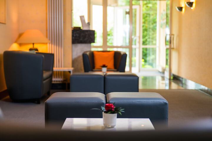 Lobby sitting area