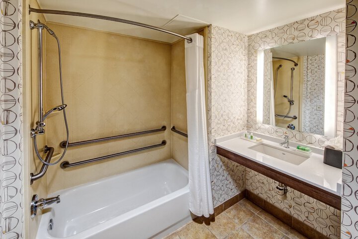 2 Queen Beds Mobility Accessible Roll Shower (2 of 9)