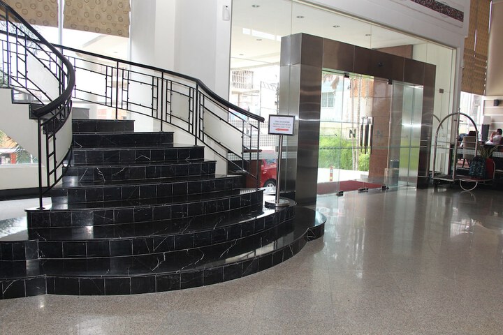 Interior entrance