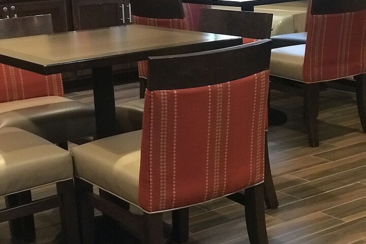 Breakfast area