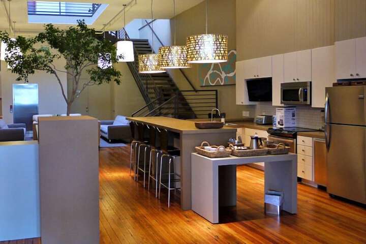 Breakfast area