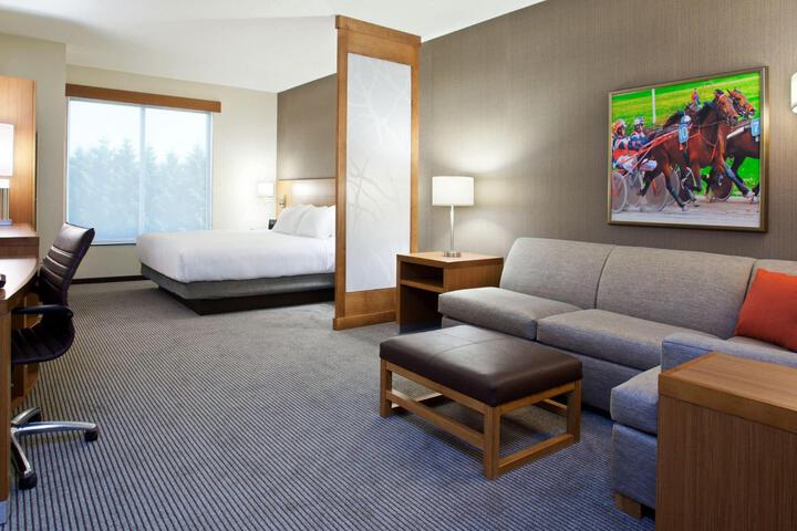 1 King Bed with Sofa Bed (10 of 12)