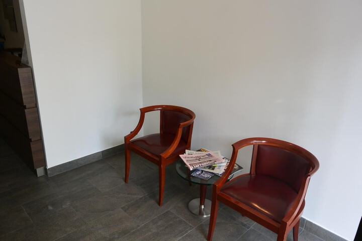 Lobby sitting area