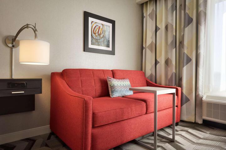 1 King with Sofa Bed Microwave, Refrigerator (14 of 20)