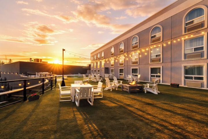 Rooftop terrace