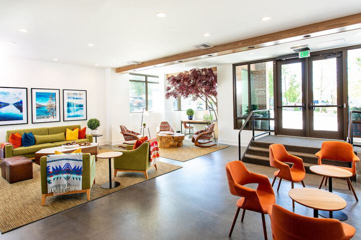 Lobby sitting area