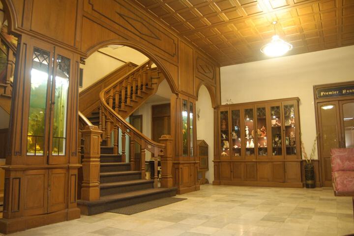 Interior entrance