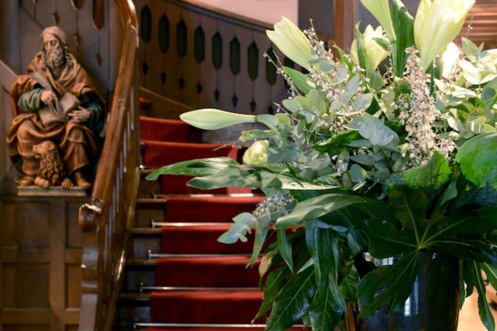 Interior entrance