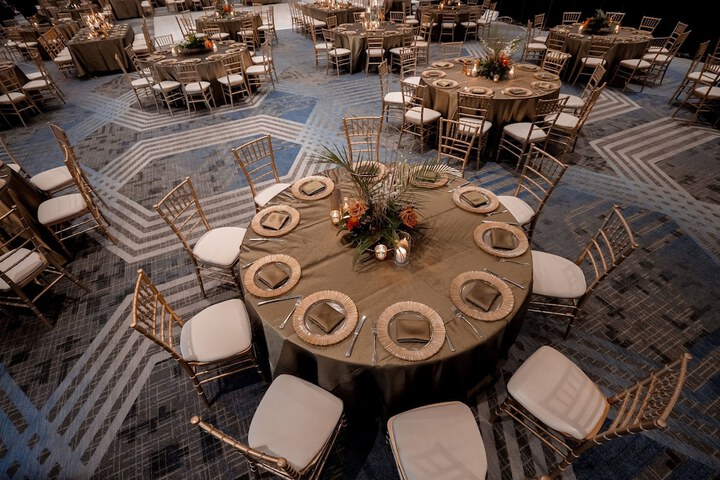 Indoor wedding