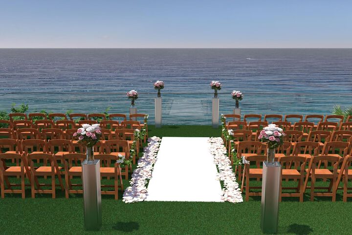 Indoor wedding