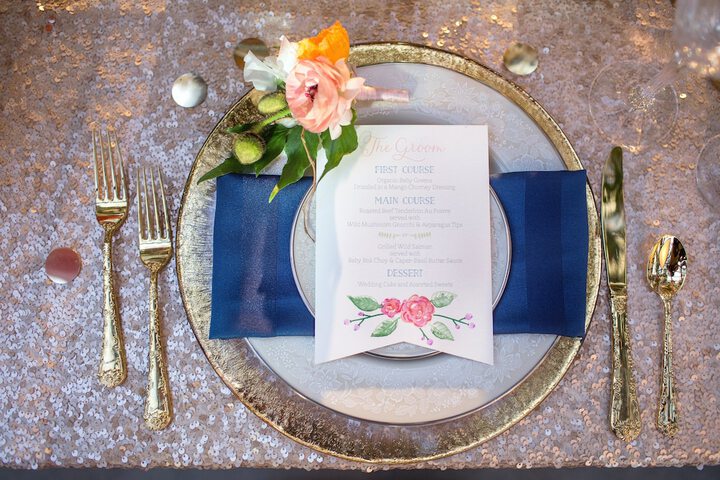 Indoor wedding