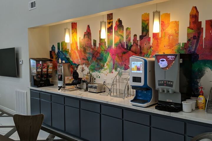 Breakfast area