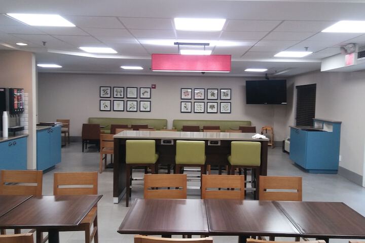 Breakfast area