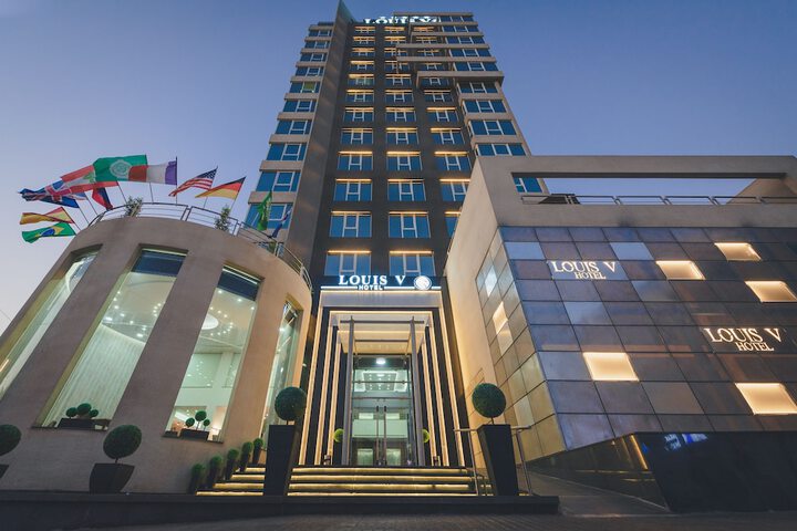 Exterior of Louis V Hotel Beirut