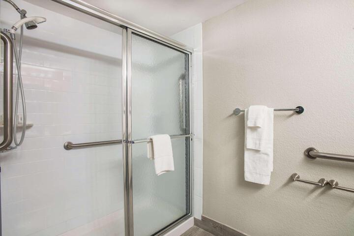1 King Bed Mobility Accessible Roll in Shower (2 of 13)