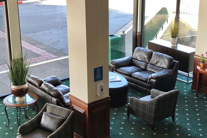 Lobby sitting area