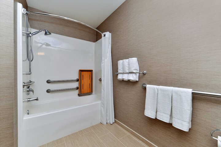 1 King Bed Standard Mobility Accessible Tub (6 of 25)