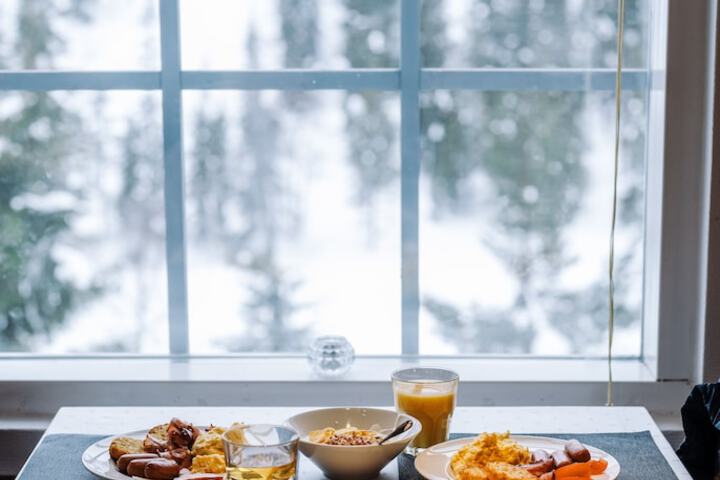 Breakfast area