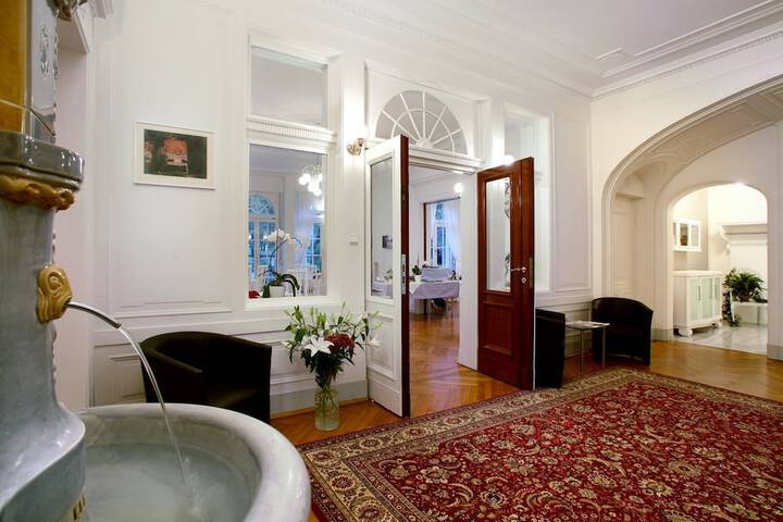 Interior entrance