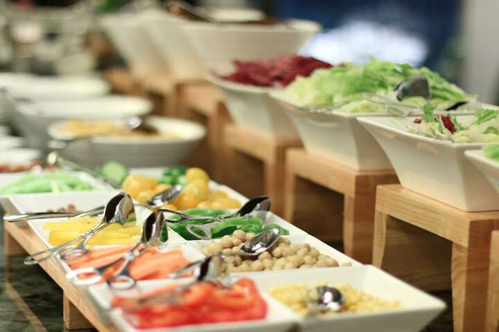 Breakfast buffet