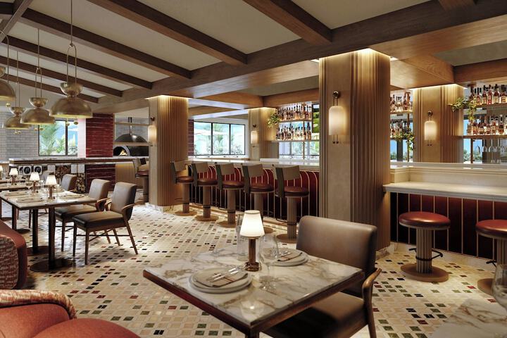 Breakfast area