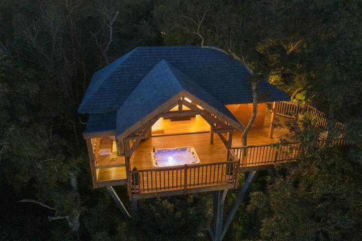 Cabane de Prestige avec Jacuzzi et Sauna privatifs
