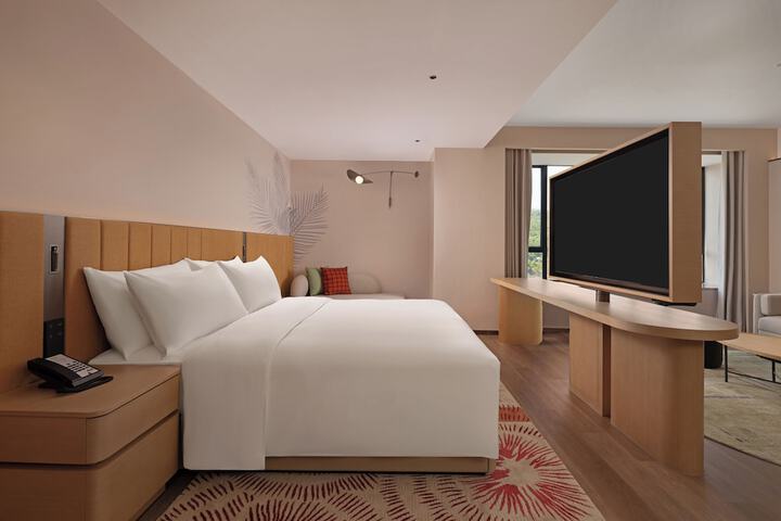 Exterior of Hilton Garden Inn Shaoguan Furong New Town