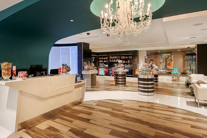 Spa reception