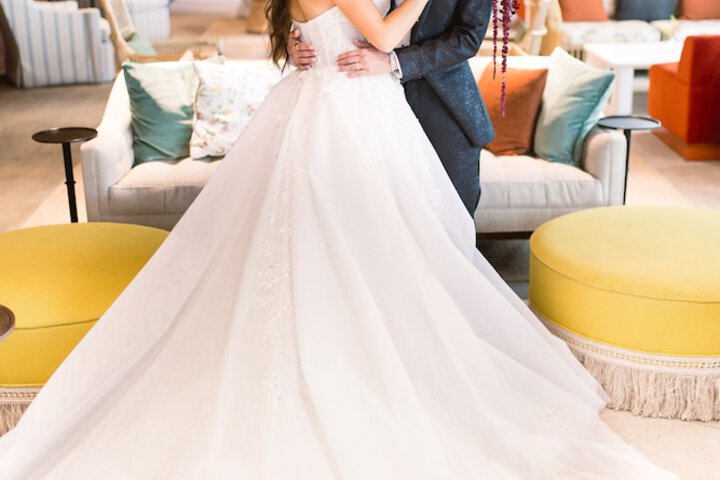 Indoor wedding