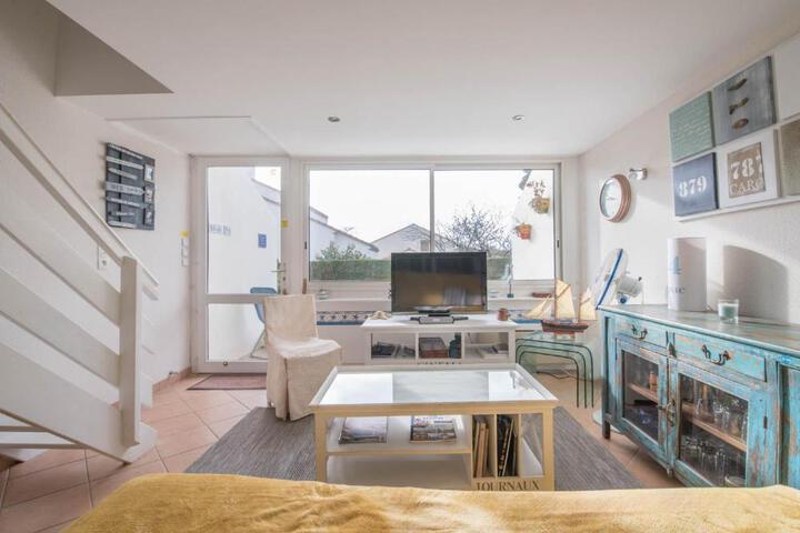 Maison dans résidence calme + piscine à Pornic
