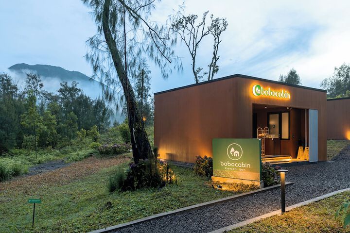 Exterior of Bobocabin Ijen Banyuwangi