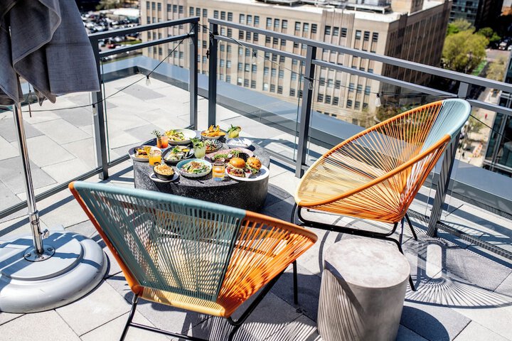 Rooftop terrace