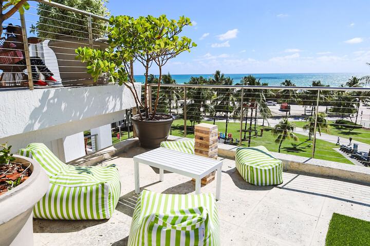 Rooftop terrace