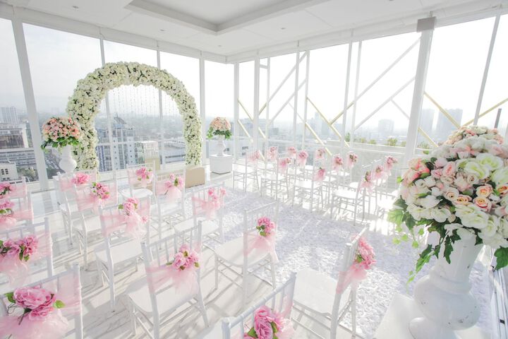 Indoor wedding