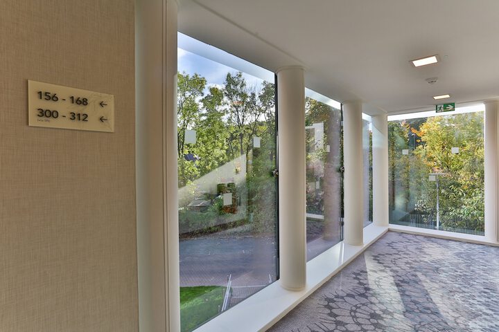 Interior entrance