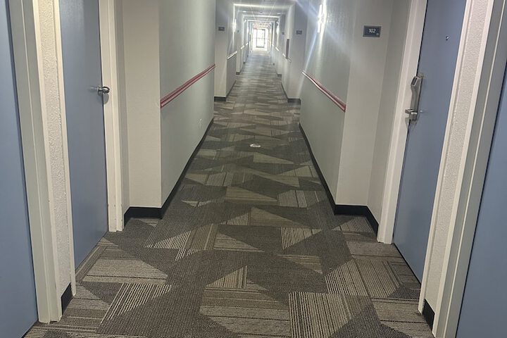 Interior entrance