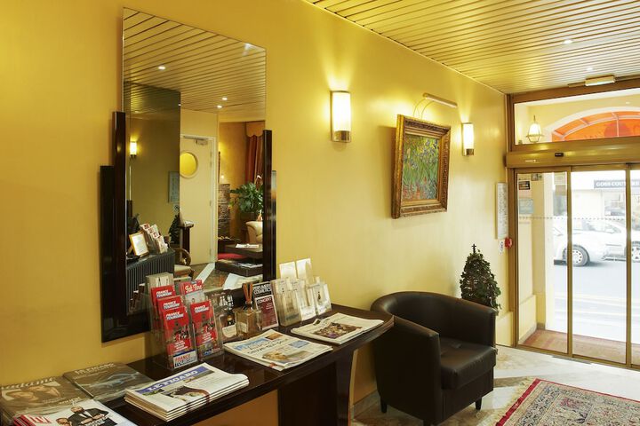 Interior entrance