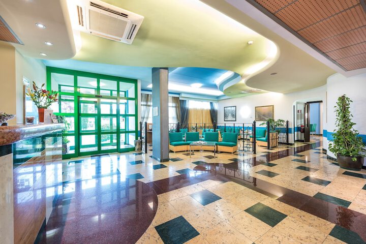 Interior entrance