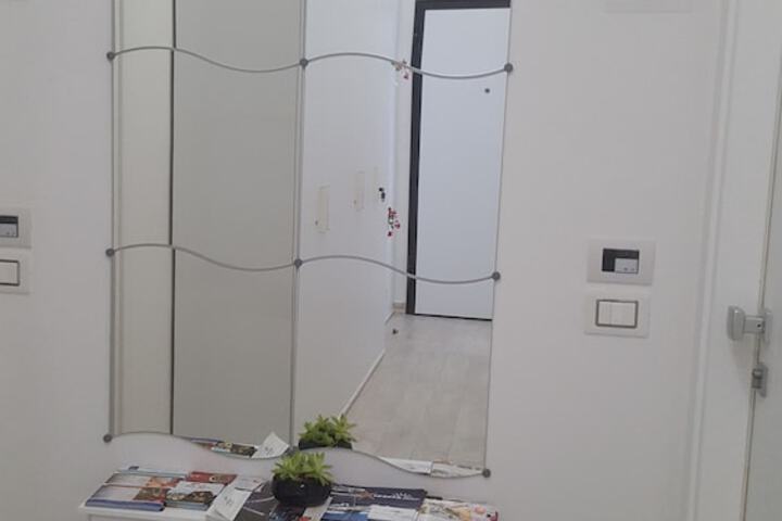 Interior entrance