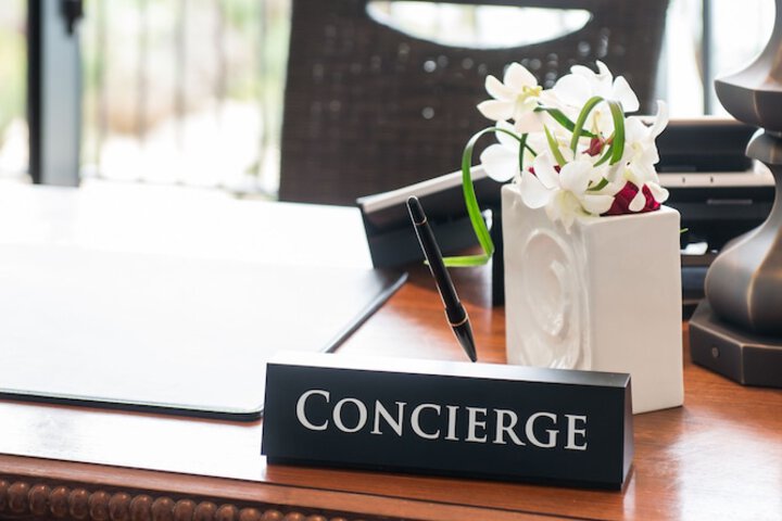 Concierge desk