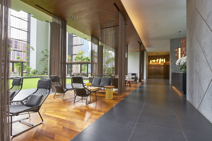 Reception hall