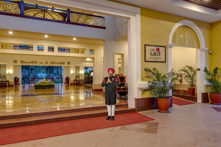 Interior entrance