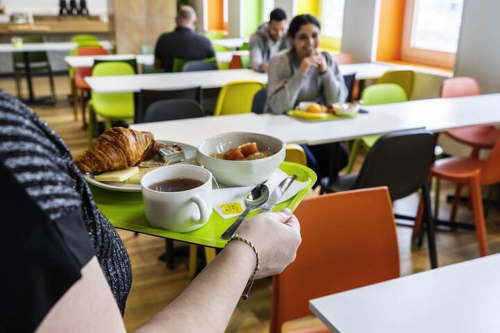 Breakfast area