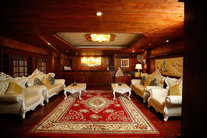 Interior entrance